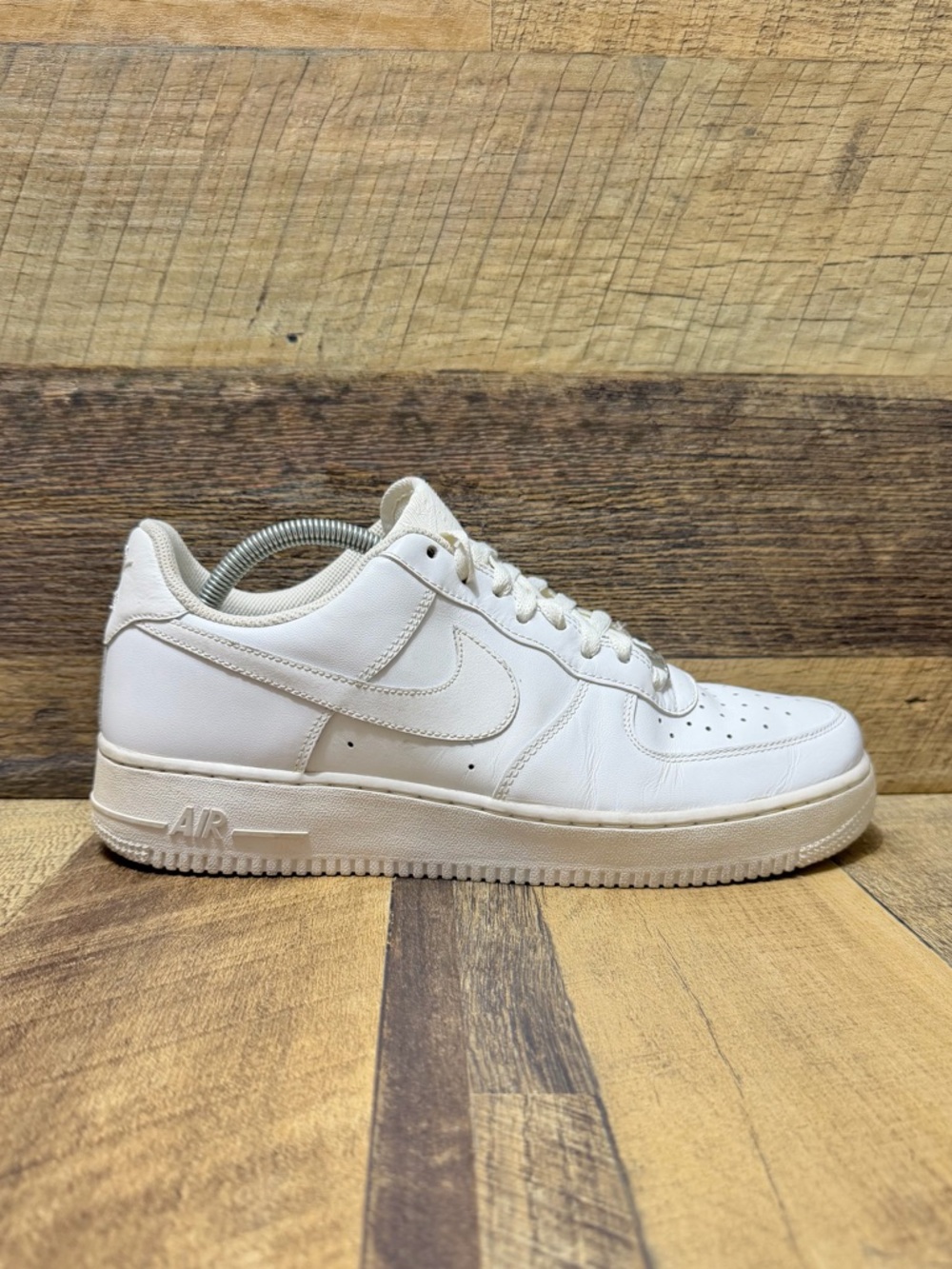 Nike Air Force 1 07’ White Athletic Sneakers Size 10 Men  / 11.5 Women